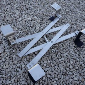 Lukeneinbruchsicherung in Edelstahl