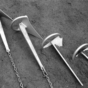 Original Bügelanker verzinkt