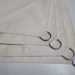 Awning in white or blue / pro m²